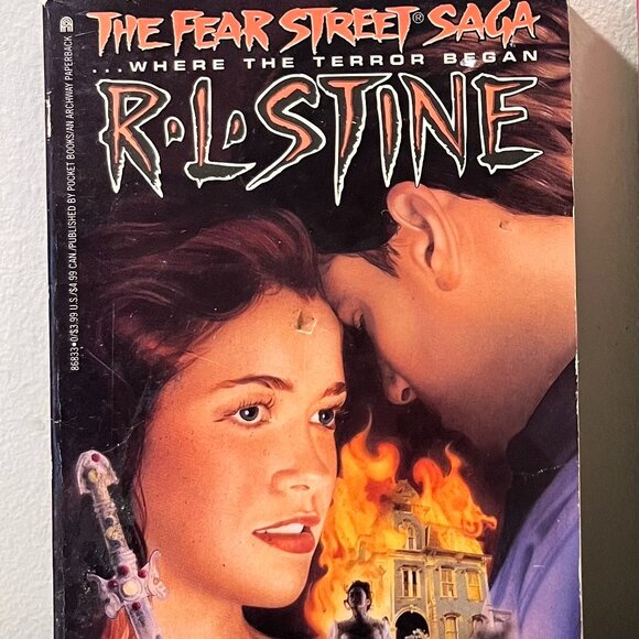 The Fear Street Saga .Where The Terror Began "The Burning" By R.L. Stine - Picture 1 of 4